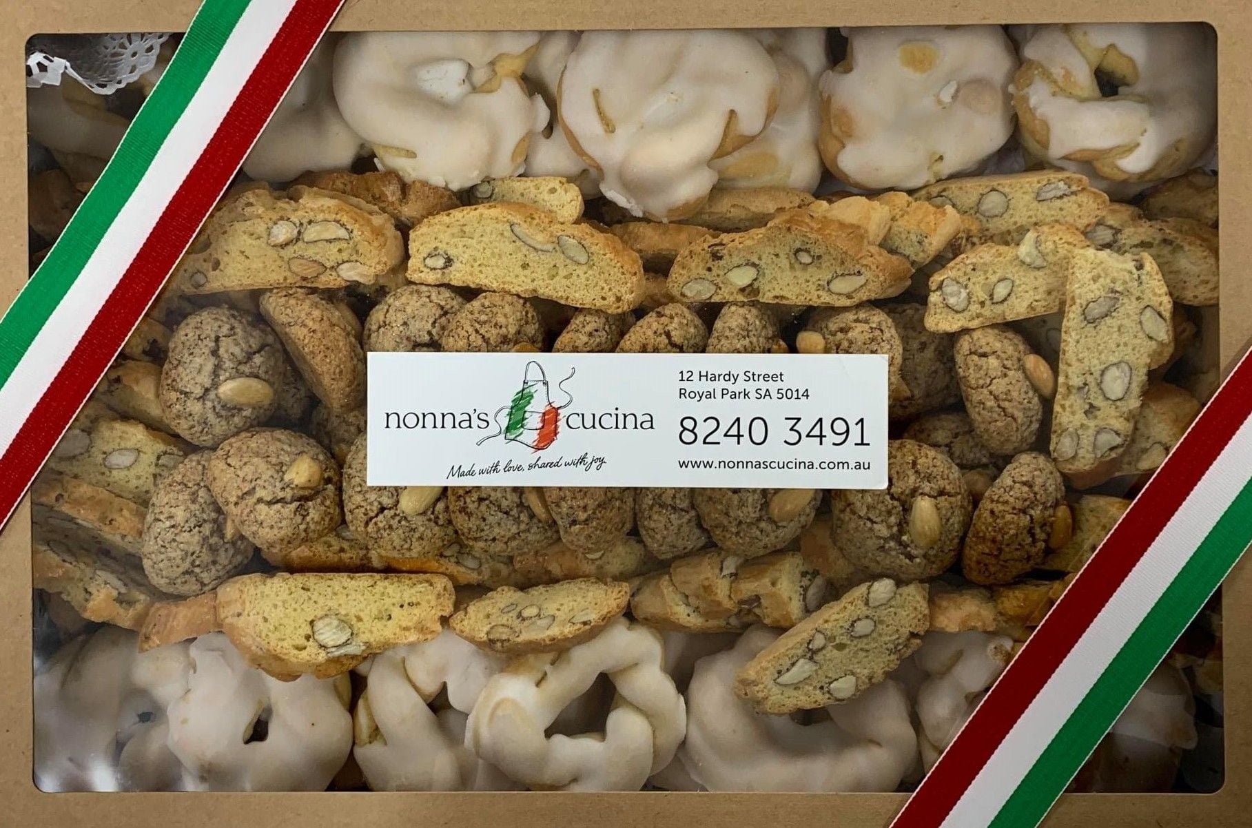 Nonna's Biscotti box Nonna's Biscotti box